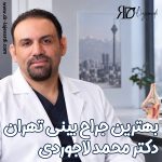معرفی بهترین جراح بینی تهران ، دکتر محمد لاجوردی